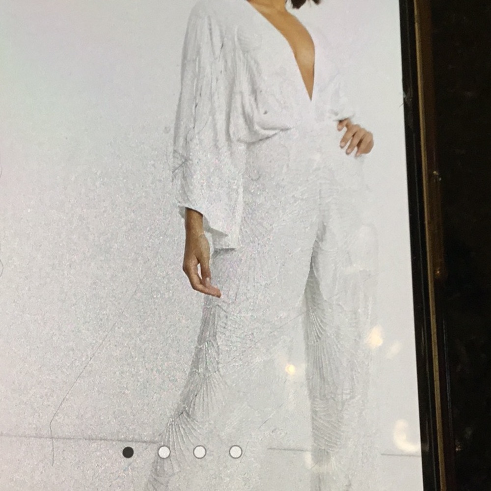 NWT ASOS Bridal Sequin Jumpsuit - Picture 10 of 11